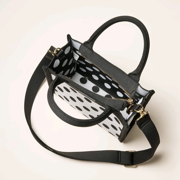 Kate Spade x Target Polka Dot Knit Crossbody Bag - Picture 3 of 8